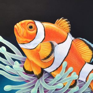 Painting of a Clownfish