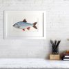 Roach painting hanging on wall