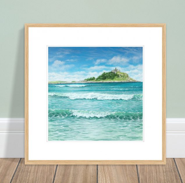 St Michaels Mount print