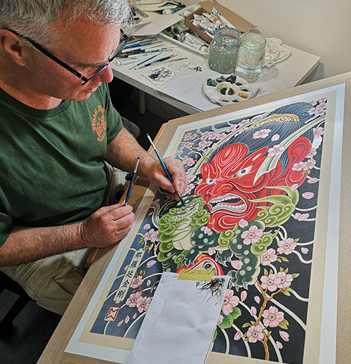 Tattoo painting